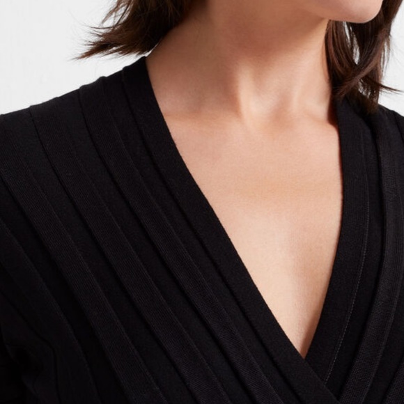 Club Monaco Cross Front Sweater - Picture 3 of 7